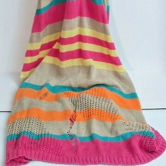 Womens Apple Bottom Maxi Dress Stripe - Picture 2 of 5